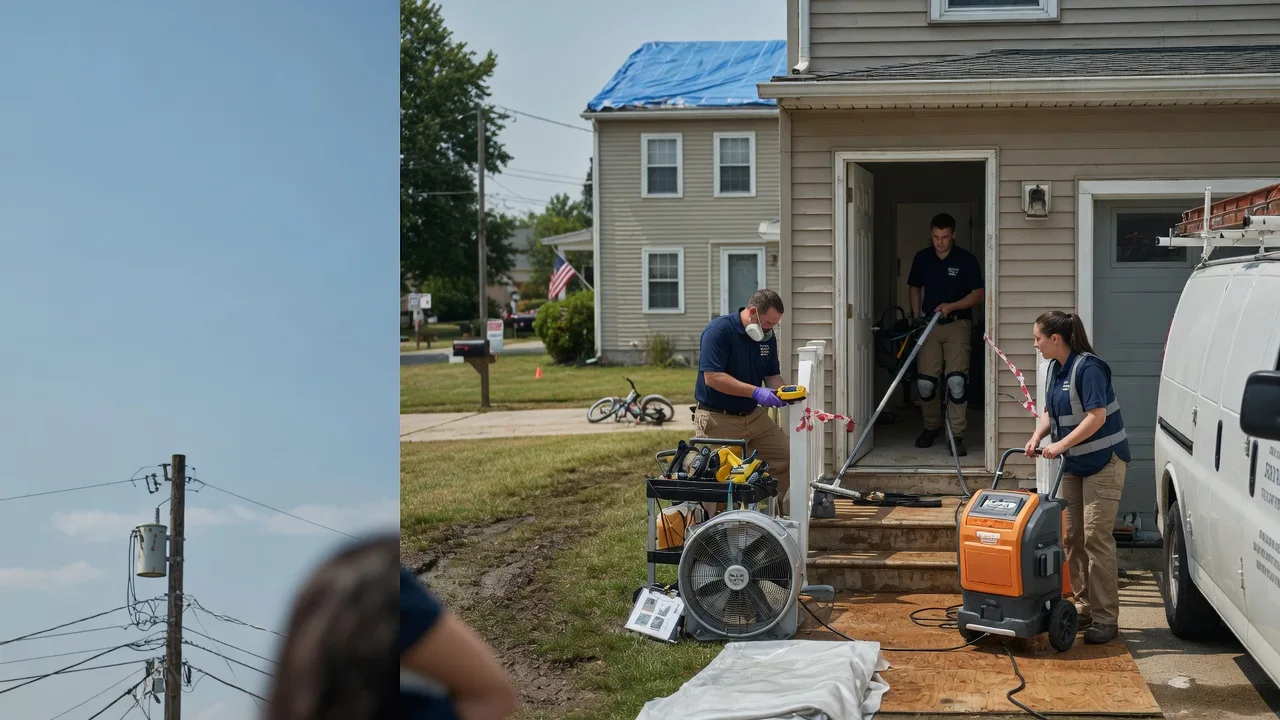 Water Damage Repair in New Germantown, PA near me